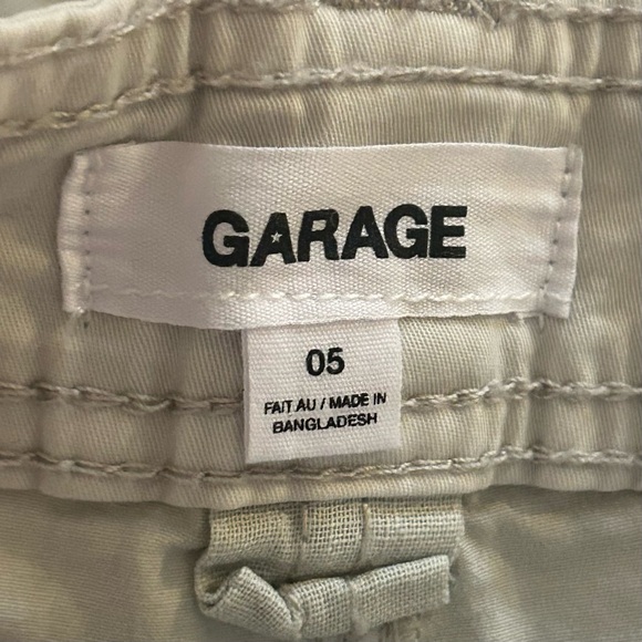 Garage Chicago Cargo Pants in Cement grey/cream - Picture 7 of 9